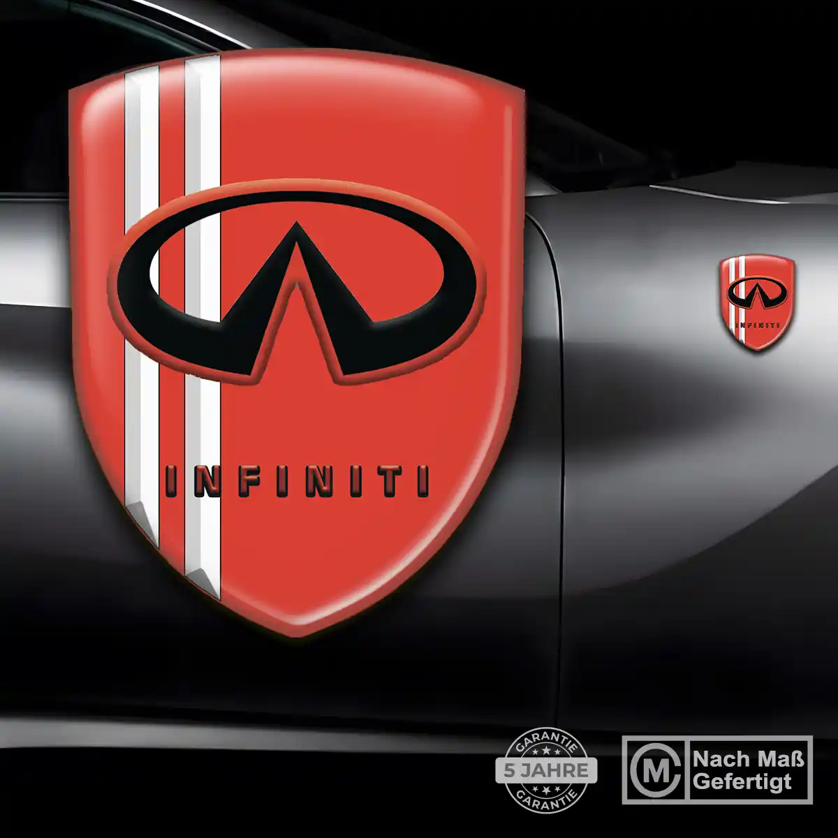 Infiniti Aufkleber Emblem Auto Stilvolles Design