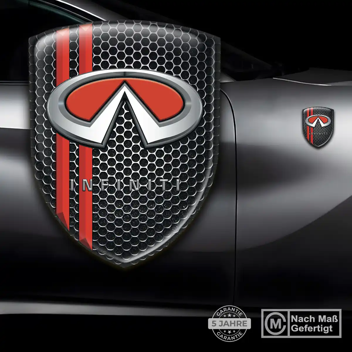 Infiniti Aufkleber Emblem Edles Design