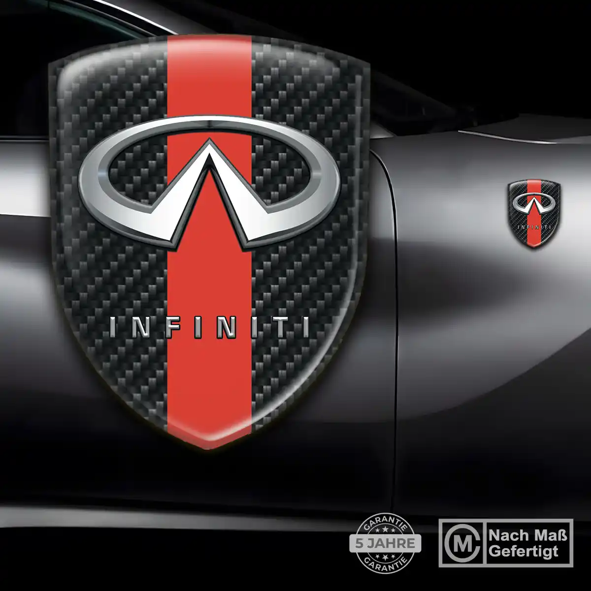 Infiniti Aufkleber Emblem Elegantes Design