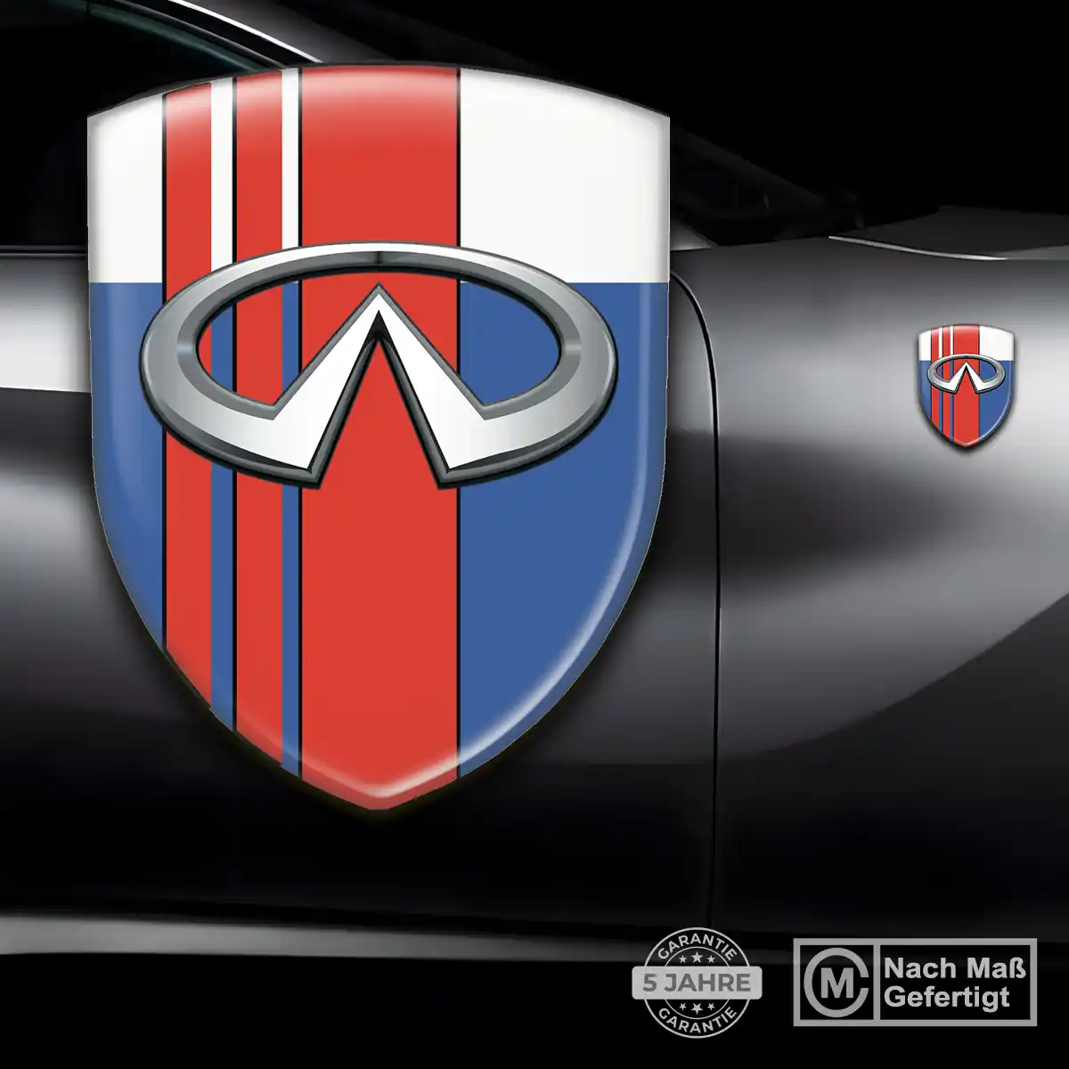 Infiniti Aufkleber Emblem Erstklassige Qualität