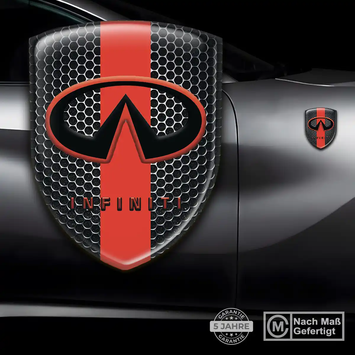 Infiniti Aufkleber Emblem Exterieurdesign