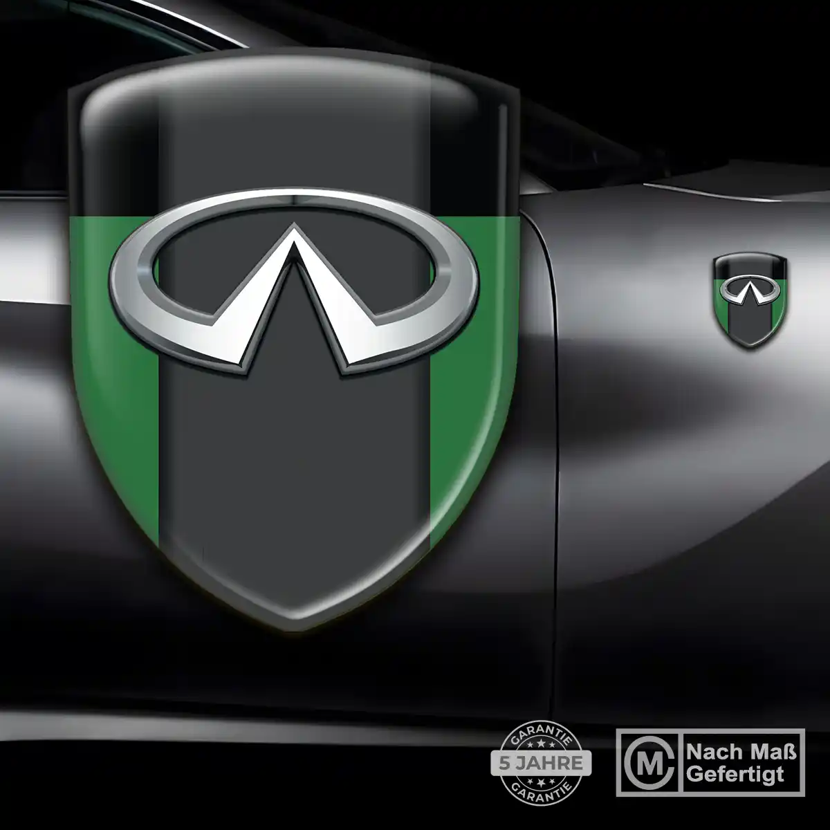 Infiniti Aufkleber Emblem Höchste Qualität