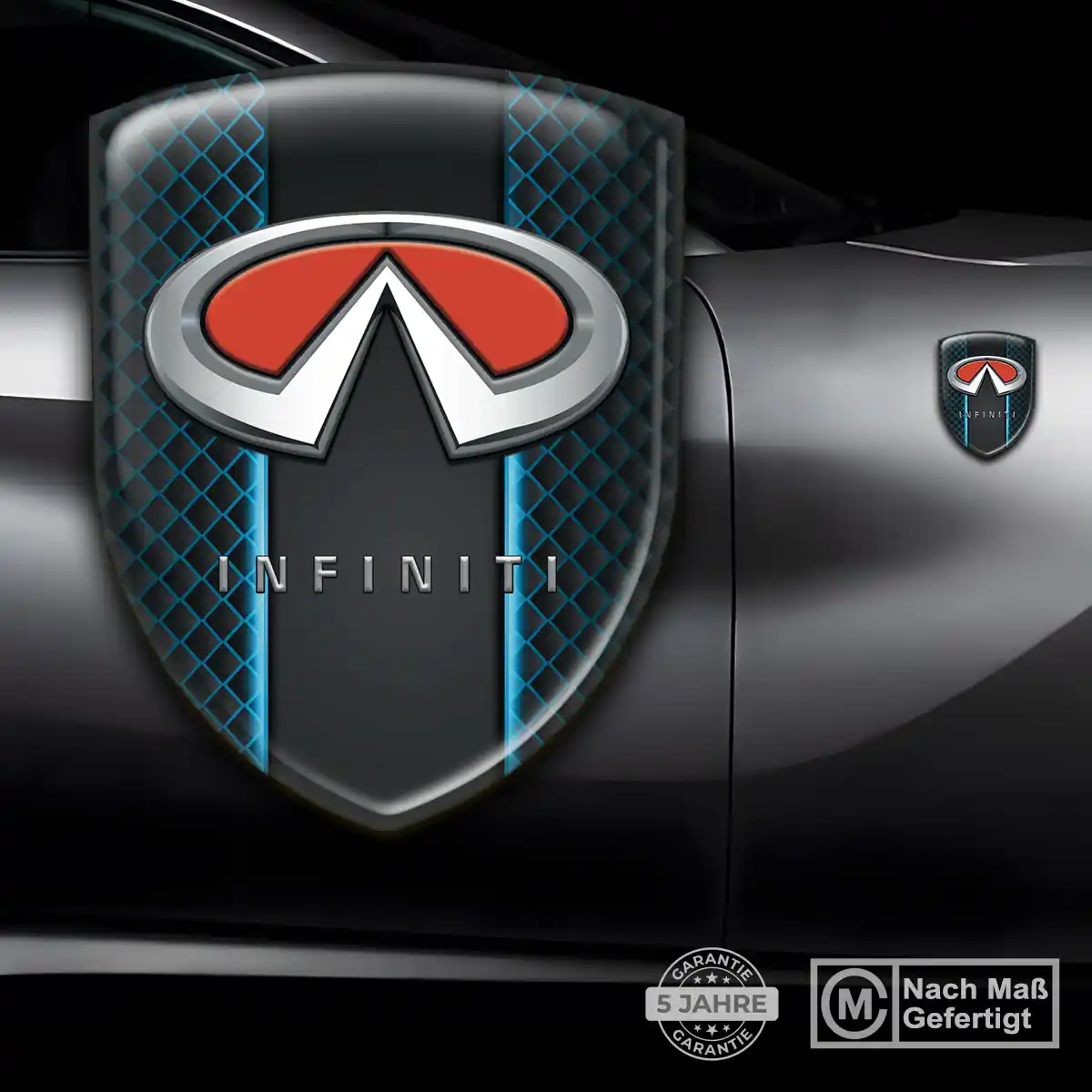 Infiniti Aufkleber Emblem Hohe Qualität