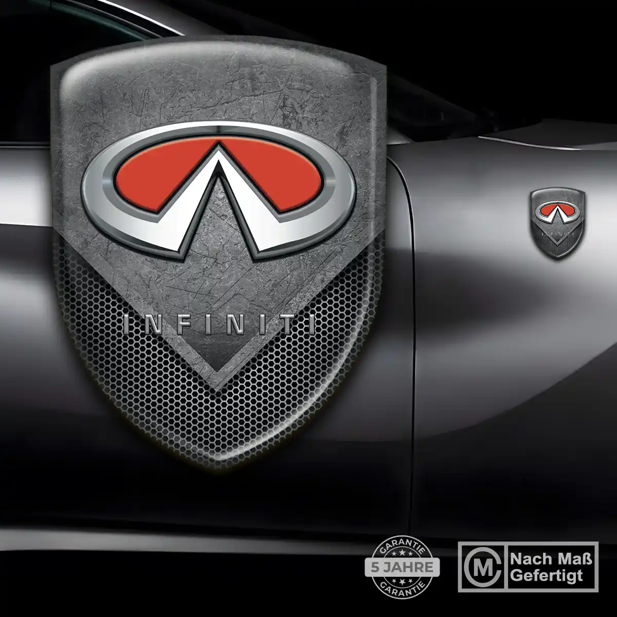 Infiniti Aufkleber Emblem Modernes Design