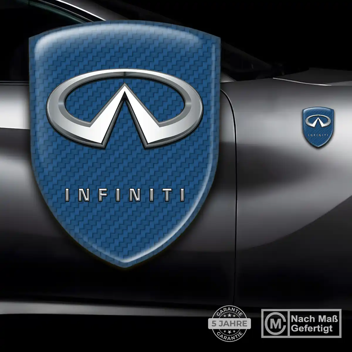Infiniti Aufkleber Emblem Premiumqualität