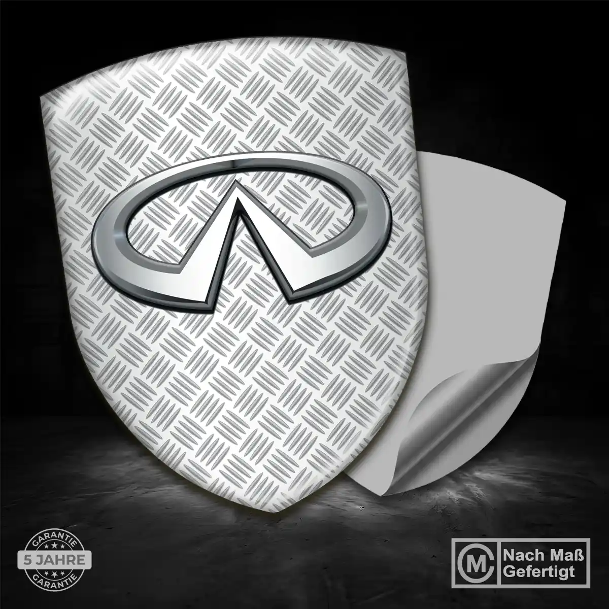 Infiniti Aufkleber Emblem Wappen Ausdrucksstarkes Design