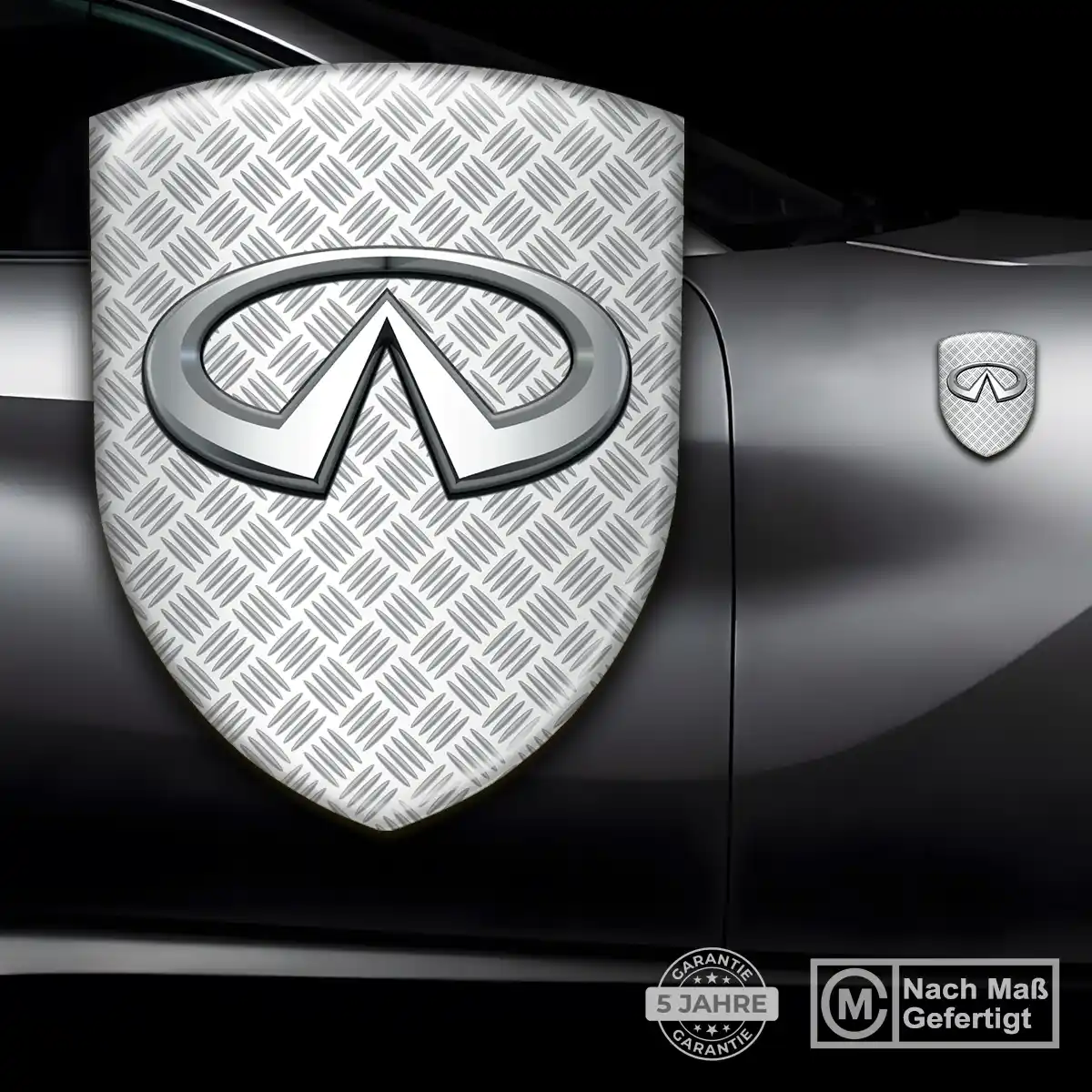 Infiniti Aufkleber Emblem Wappen Ausdrucksstarkes Design