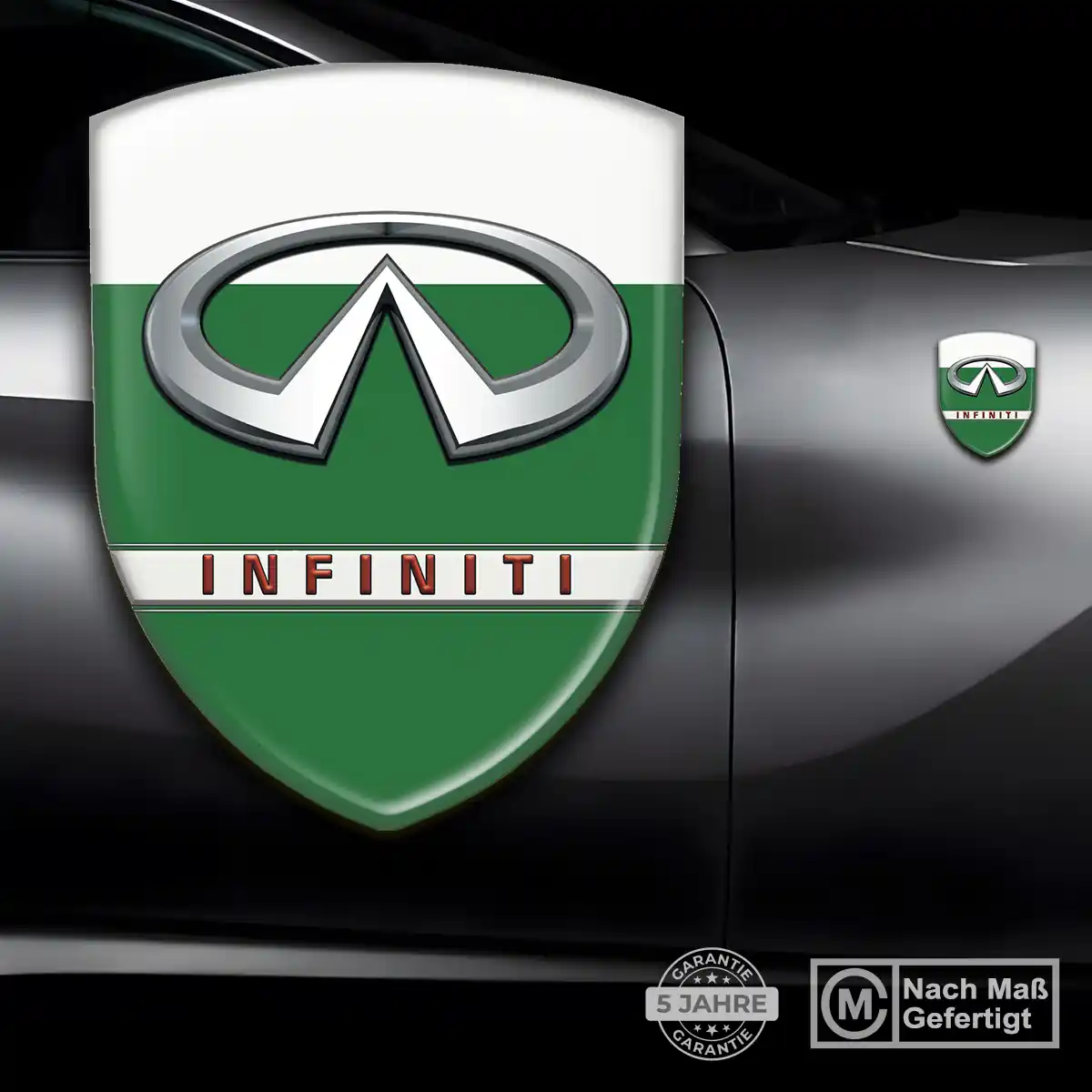 Infiniti Aufkleber Emblem Wappen Auto Elegantes Design