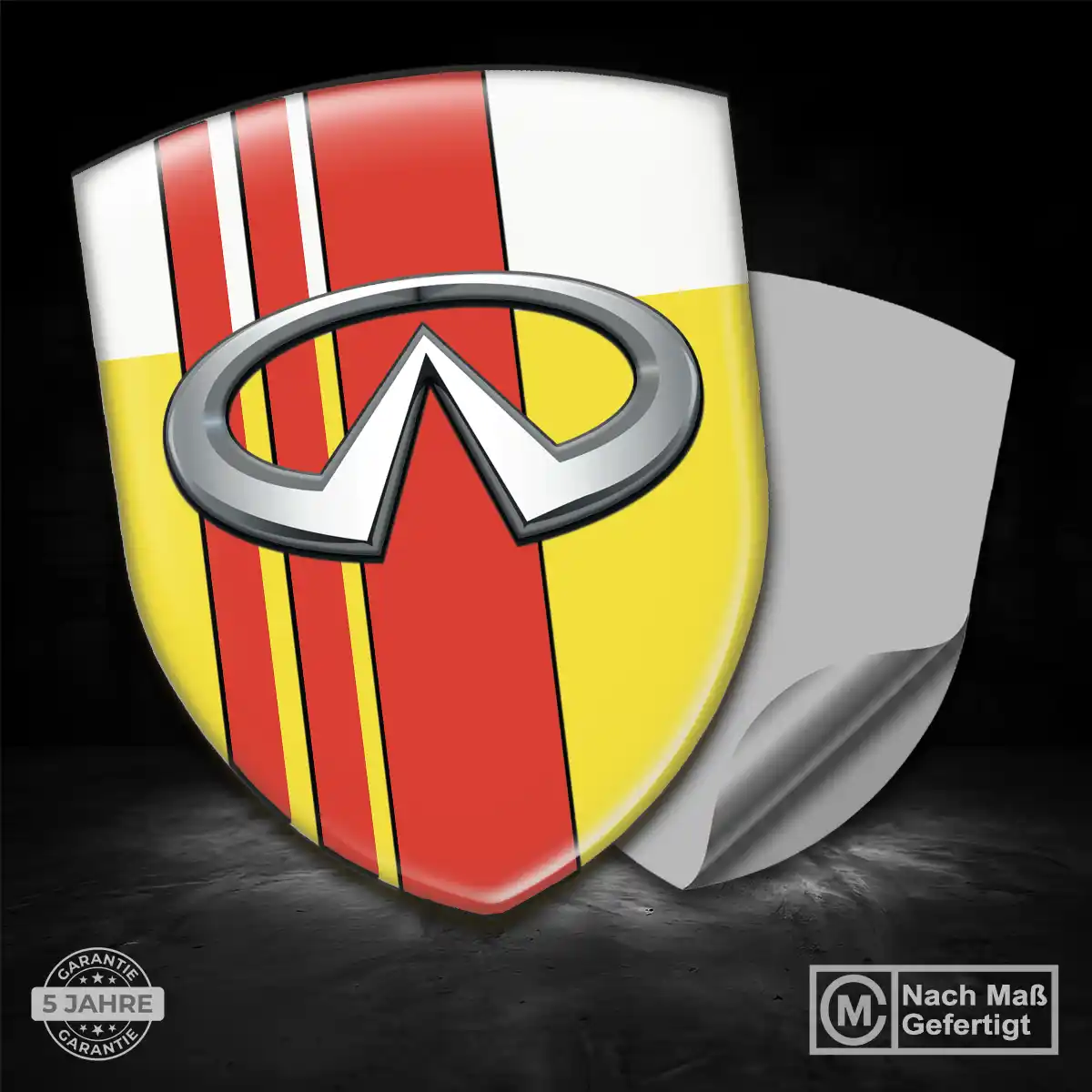 Infiniti Aufkleber Emblem Wappen Auto Erstklassige Qualität