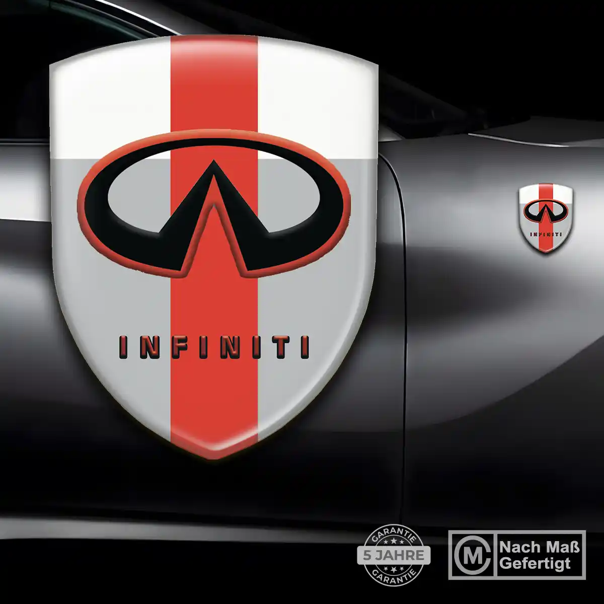 Infiniti Aufkleber Emblem Wappen Auto Exterieurdesign