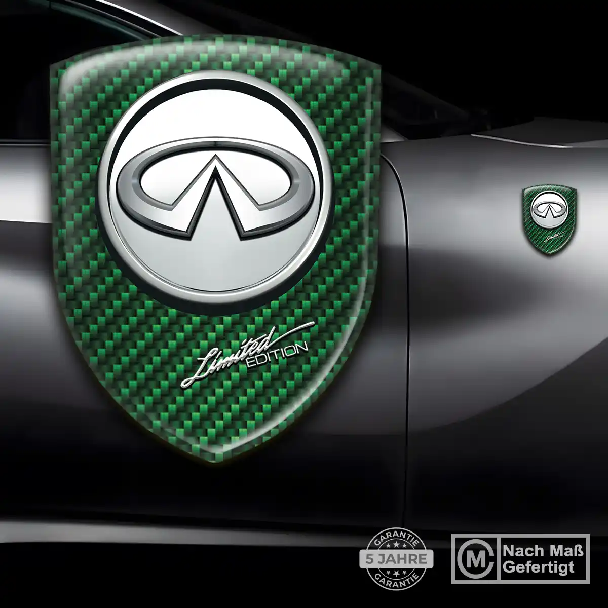 Infiniti Aufkleber Emblem Wappen Auto Hohe Qualität