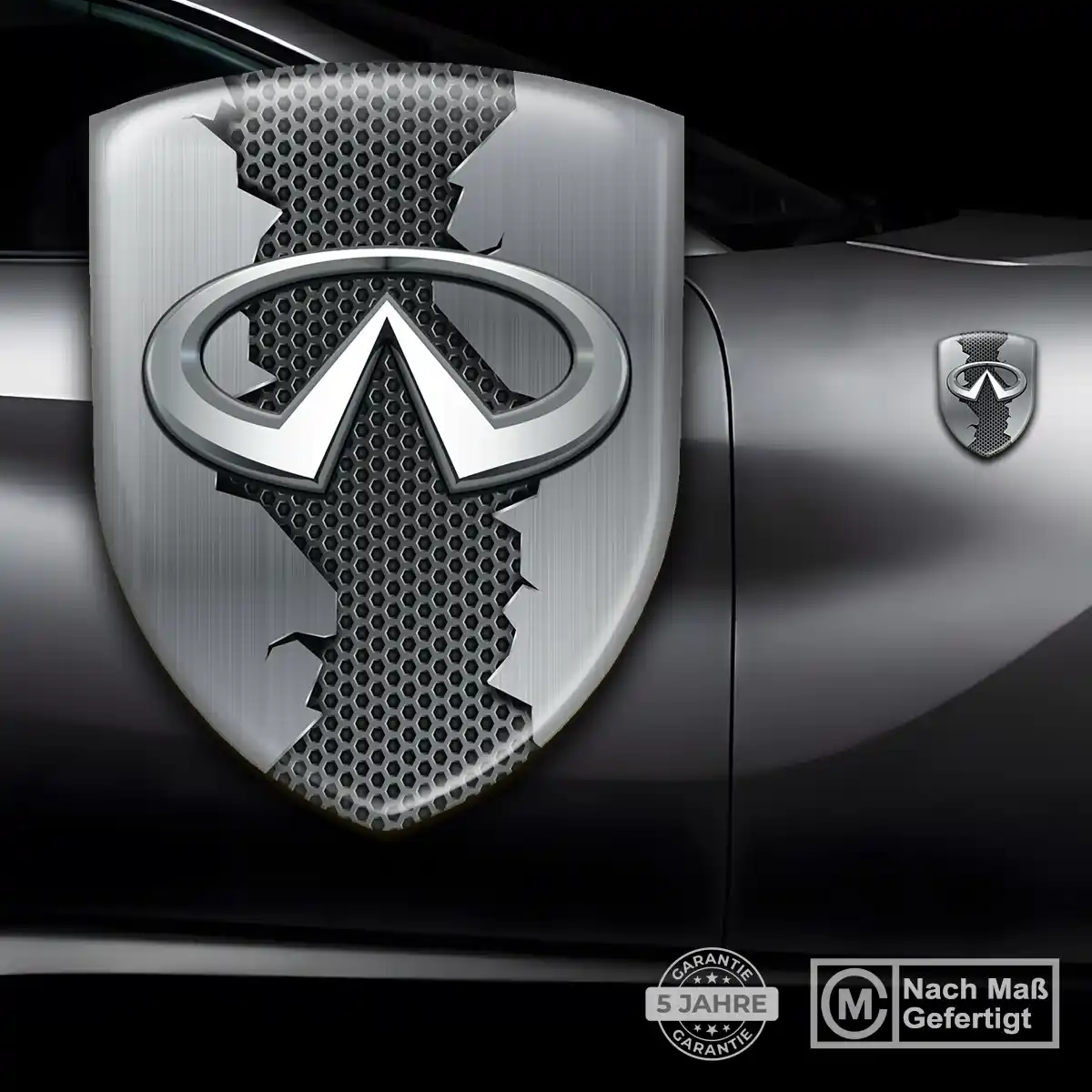 Infiniti Aufkleber Emblem Wappen Auto Limitierte Auflage