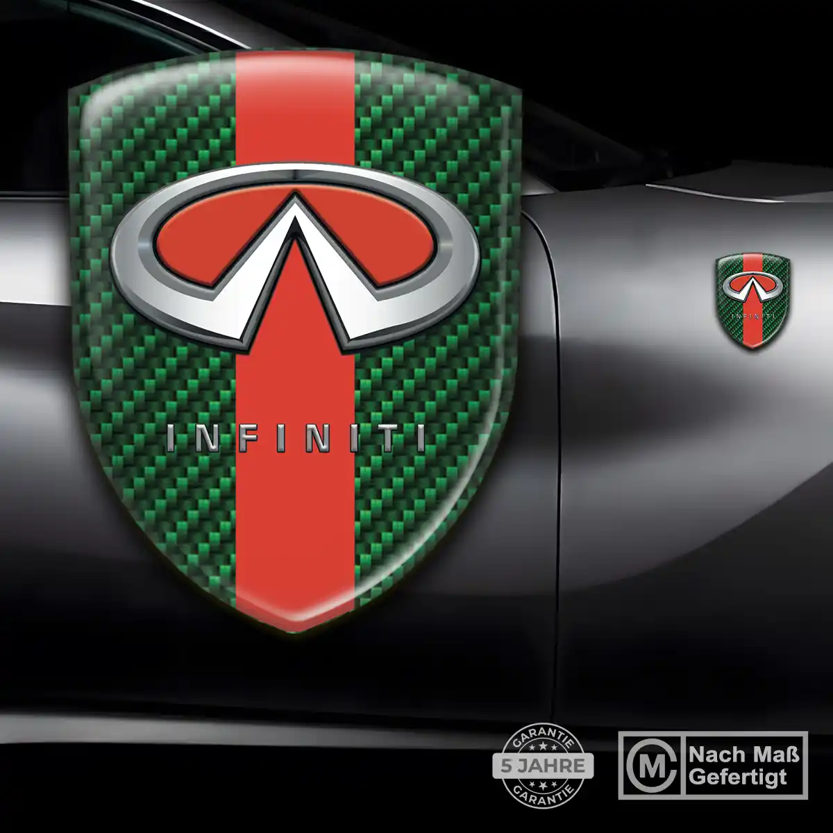 Infiniti Aufkleber Emblem Wappen Auto Luxus-Edition