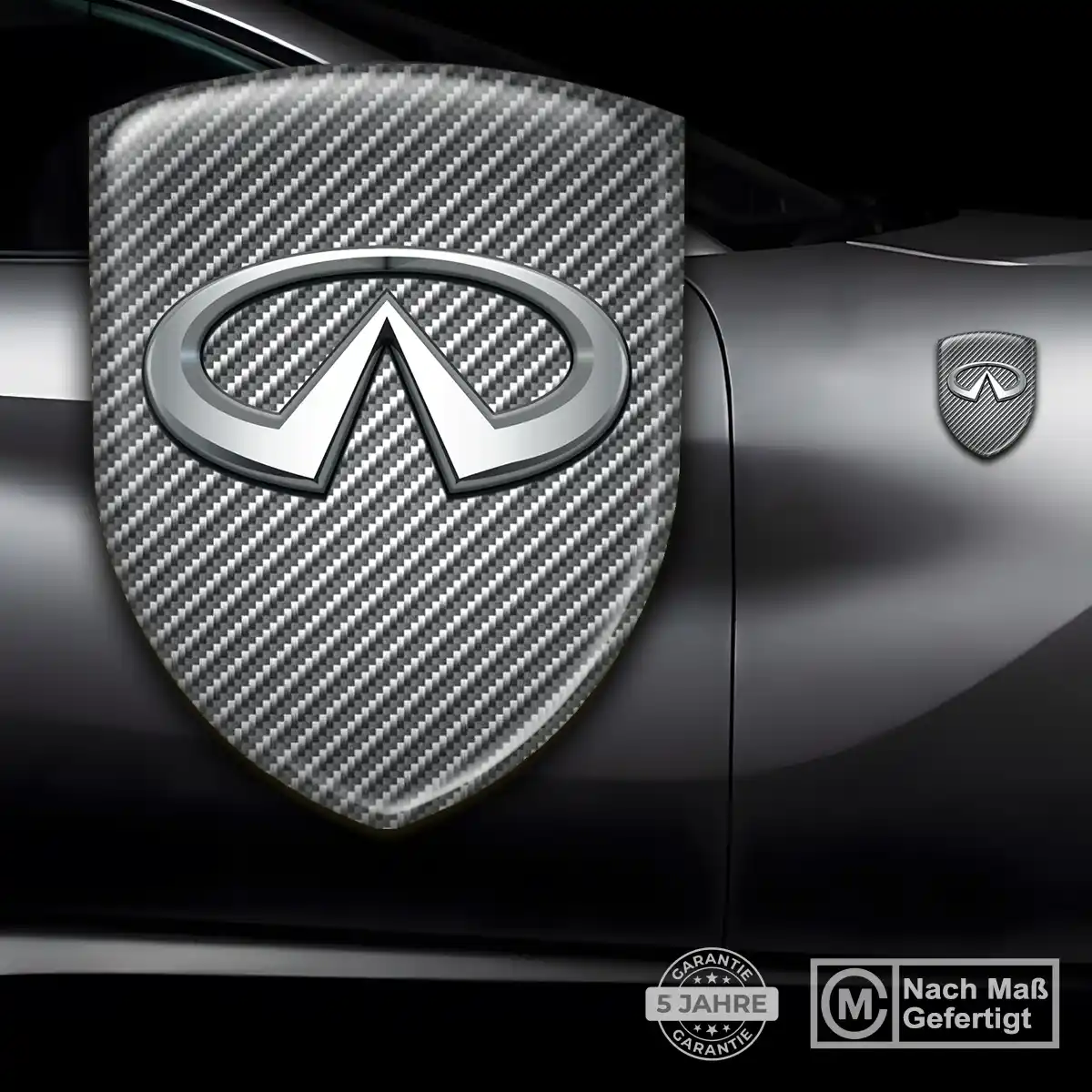 Infiniti Aufkleber Emblem Wappen Auto Premiumqualität
