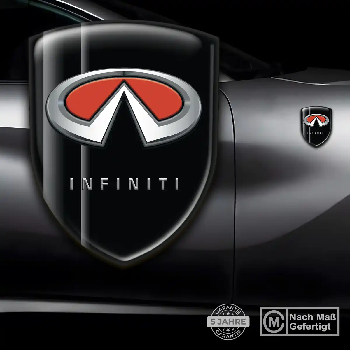 Infiniti Aufkleber Emblem Wappen Auto Tuningfahrzeug