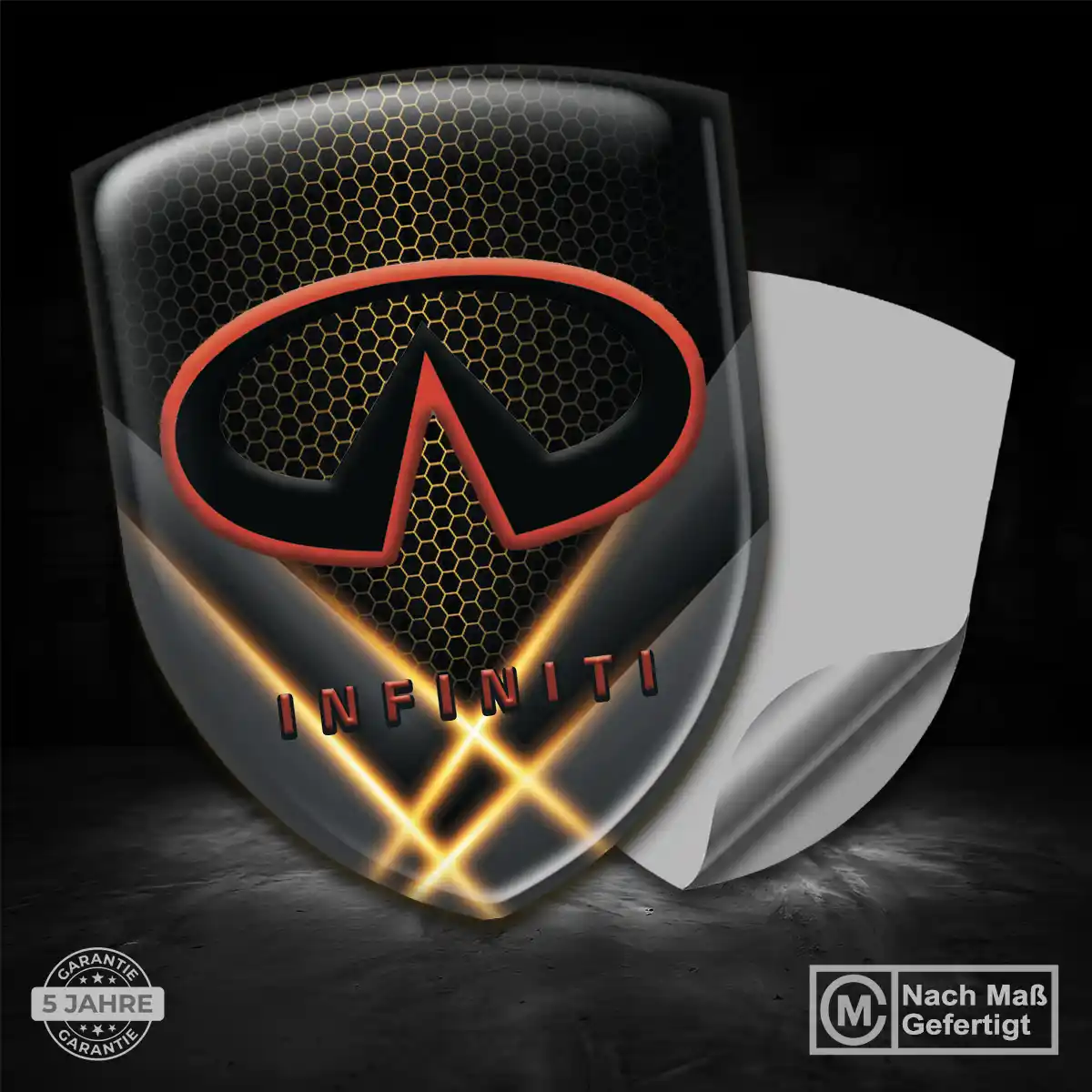 Infiniti Aufkleber Emblem Wappen Exterieurdesign