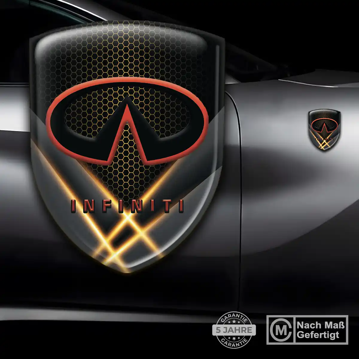 Infiniti Aufkleber Emblem Wappen Exterieurdesign
