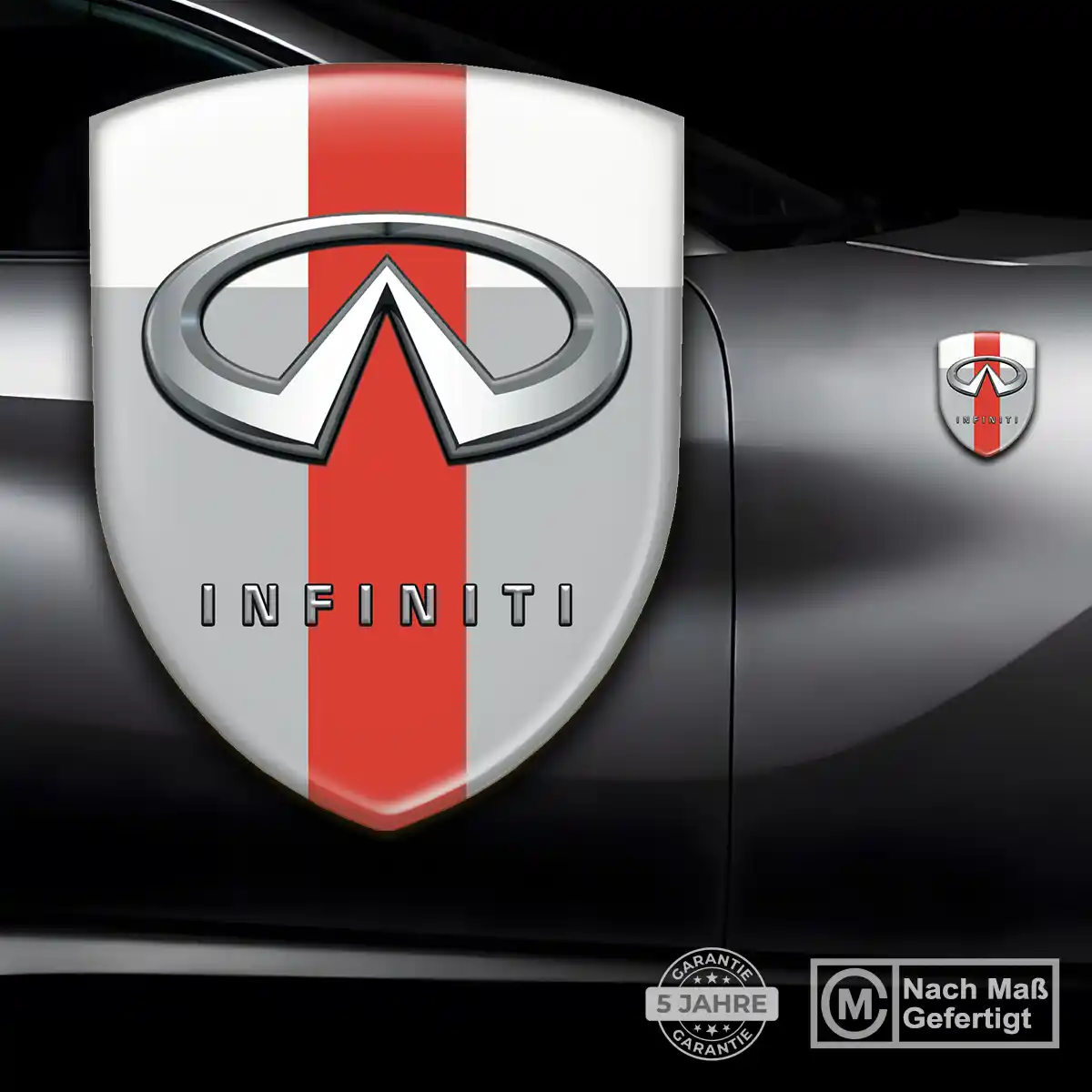 Infiniti Aufkleber Emblem Wappen Höchste Qualität