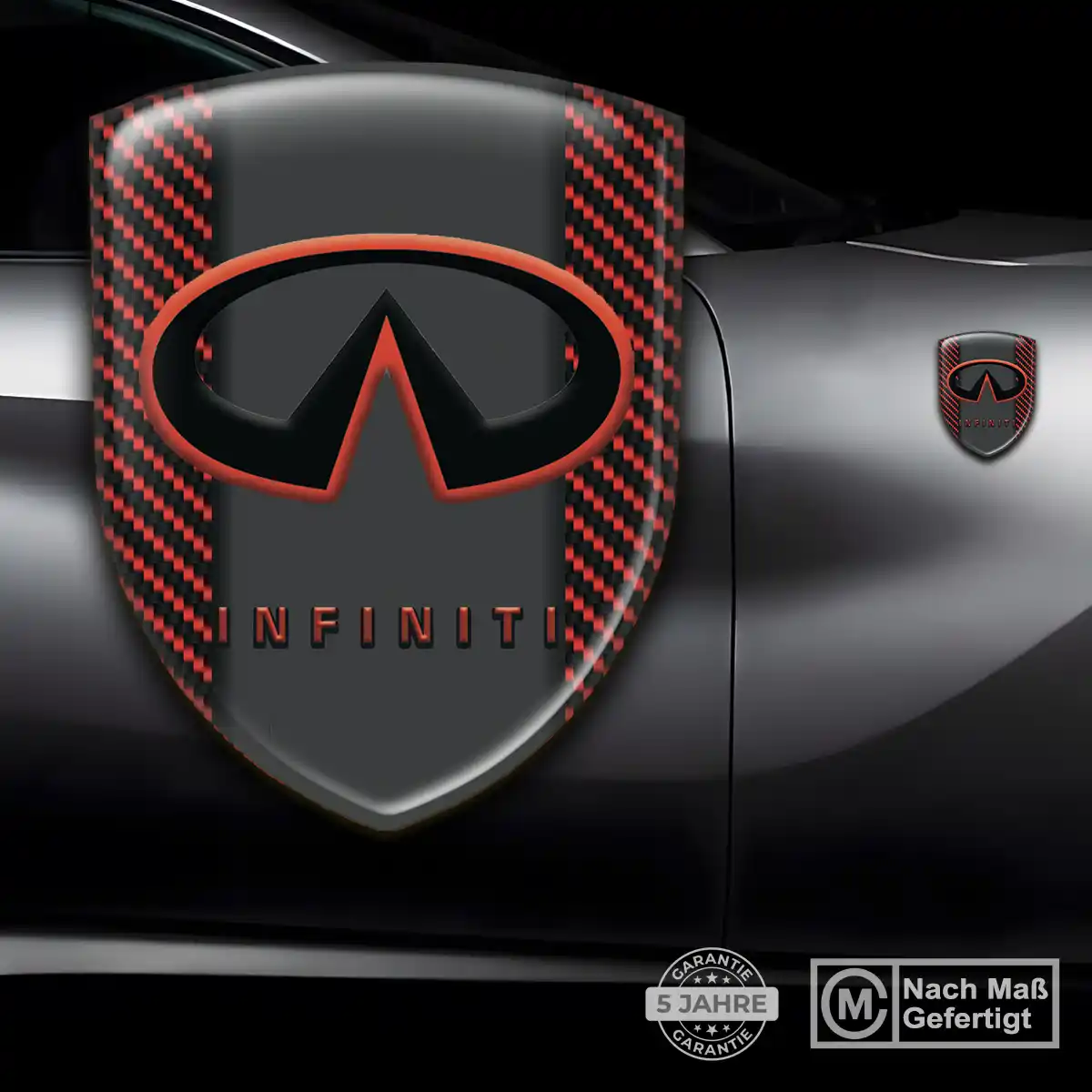 Infiniti Aufkleber Emblem Wappen Hohe Qualität