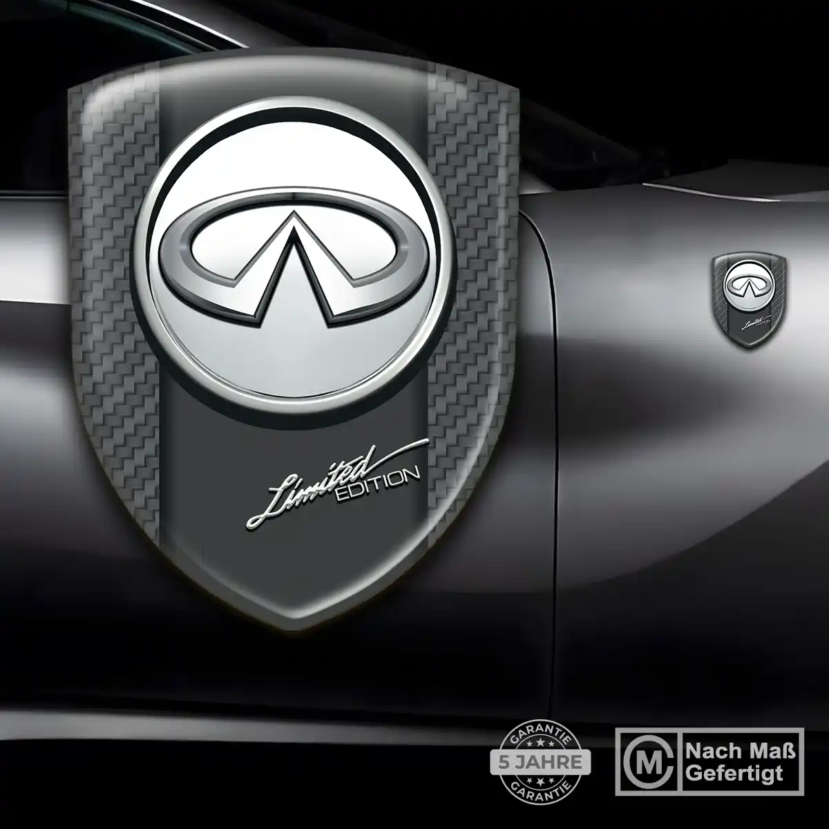 Infiniti Aufkleber Emblem Wappen Luxus-Edition