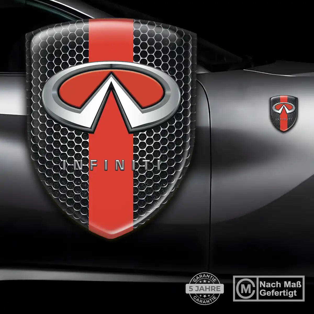 Infiniti Aufkleber Emblem Wappen Markenedition