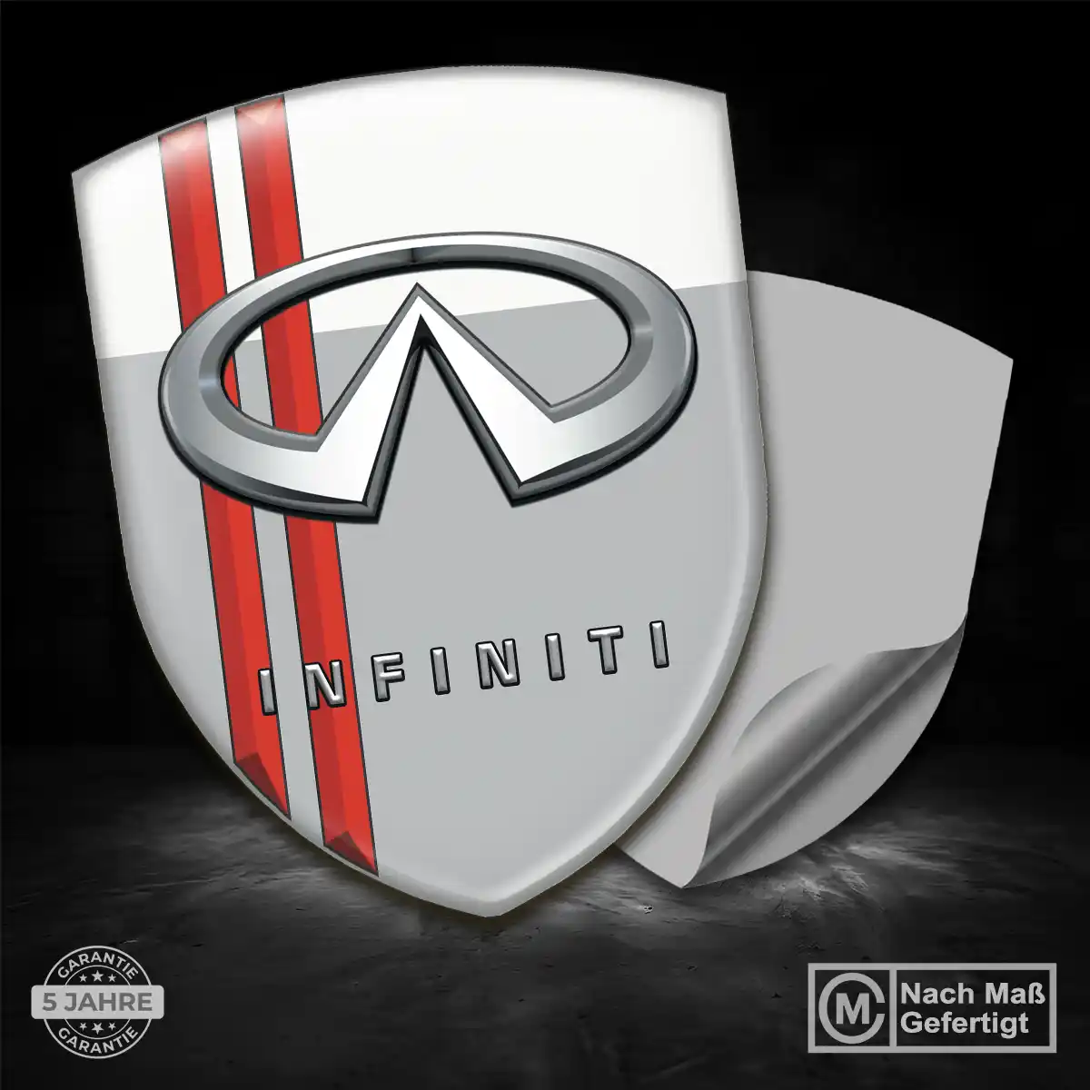 Infiniti Aufkleber Emblem Wappen Modernes Design