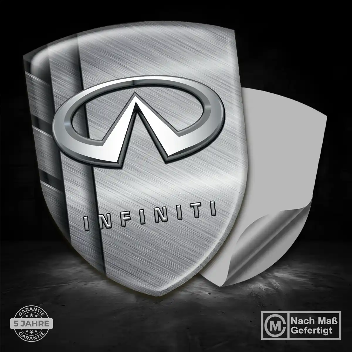 Infiniti Aufkleber Embleme Silikon Auto Exterieurdesign