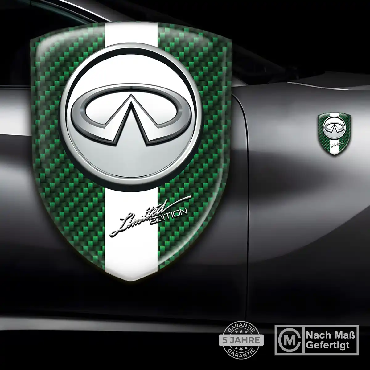 Infiniti Aufkleber Embleme Silikon Auto Hohe Qualität