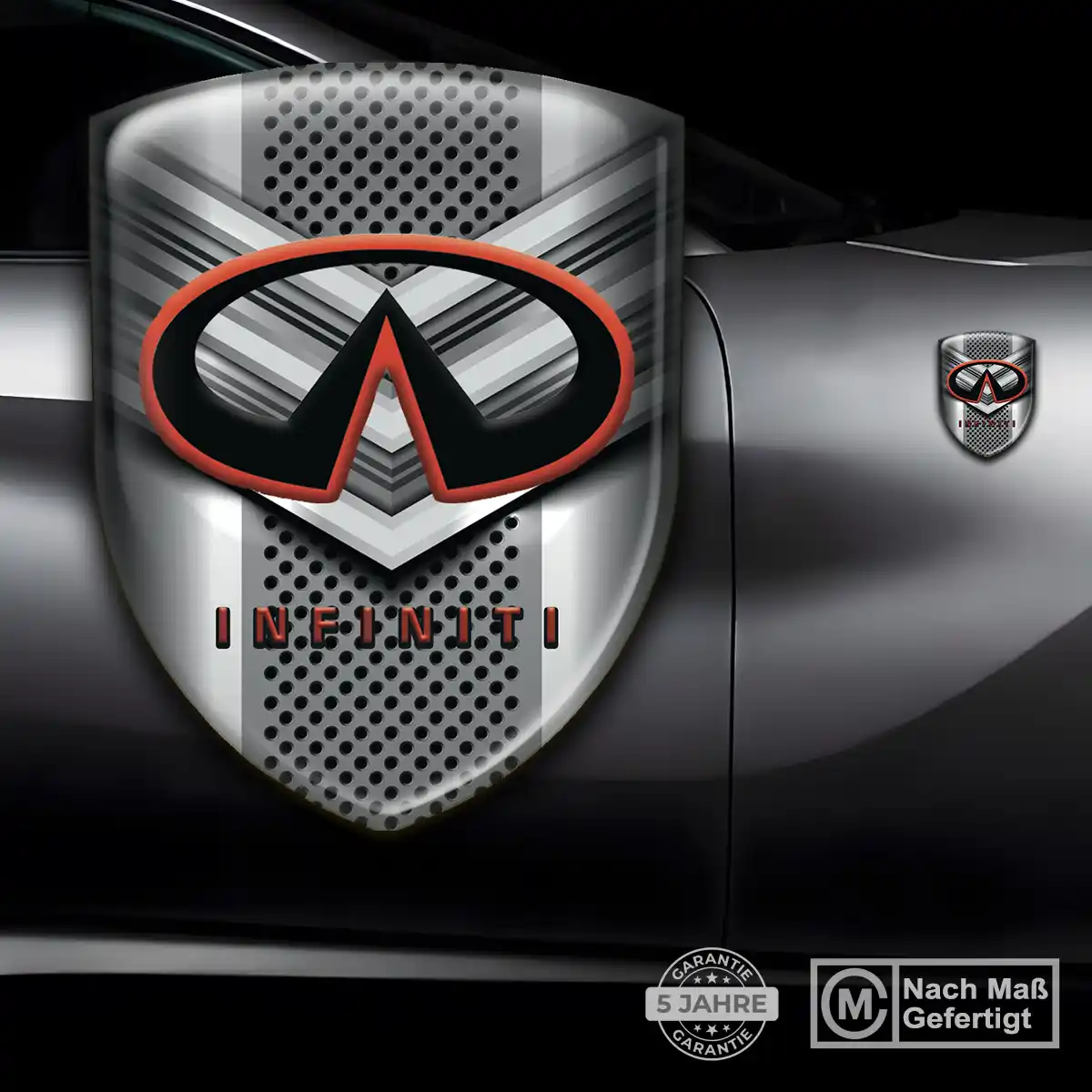 Infiniti Aufkleber Embleme Silikon Auto Luxus-Edition