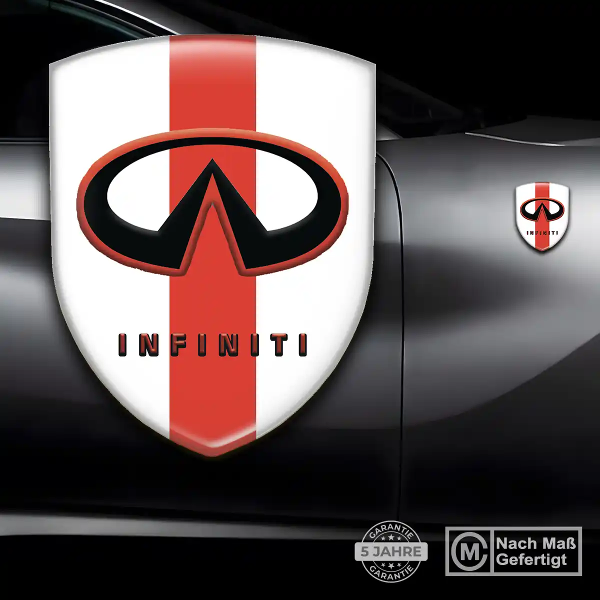 Infiniti Aufkleber Embleme Silikon Auto Spitzenqualität