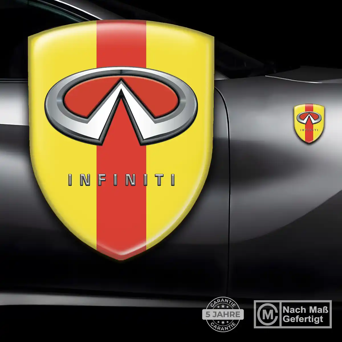 Infiniti Aufkleber Embleme Silikon Überzeugende Qualität