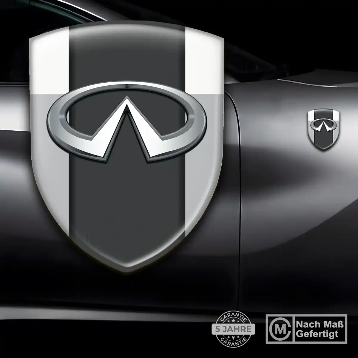 Infiniti Aufkleber Embleme Silikon Erstklassige Qualität