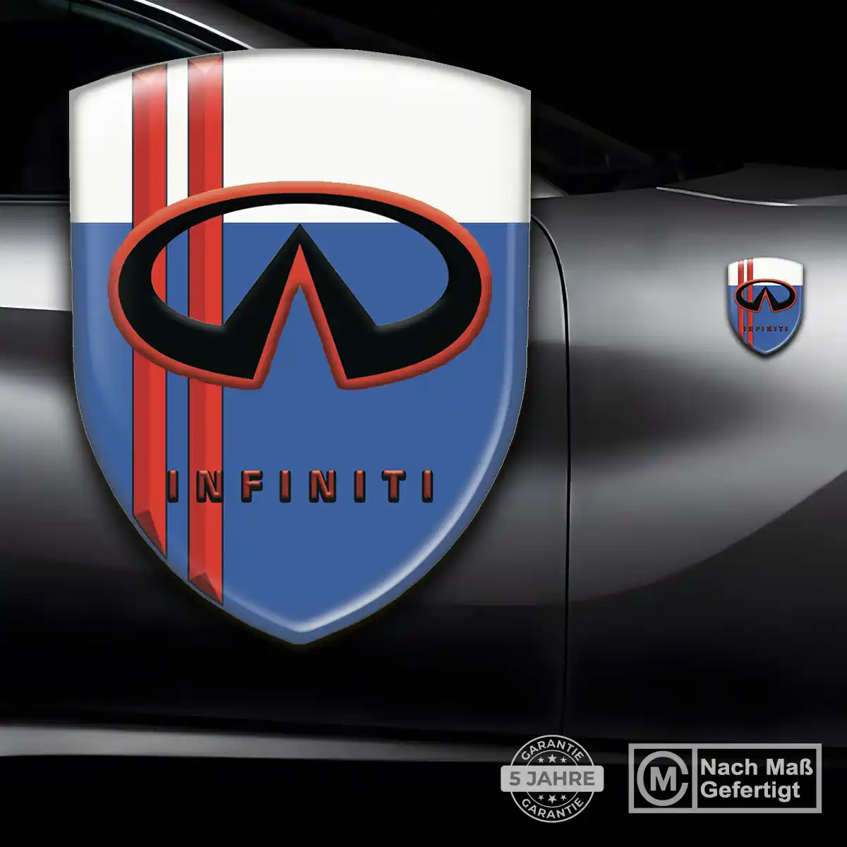 Infiniti Aufkleber Embleme Silikon Hohe Qualität