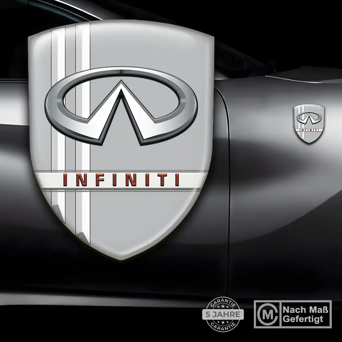 Infiniti Aufkleber Embleme Silikon Modernes Design