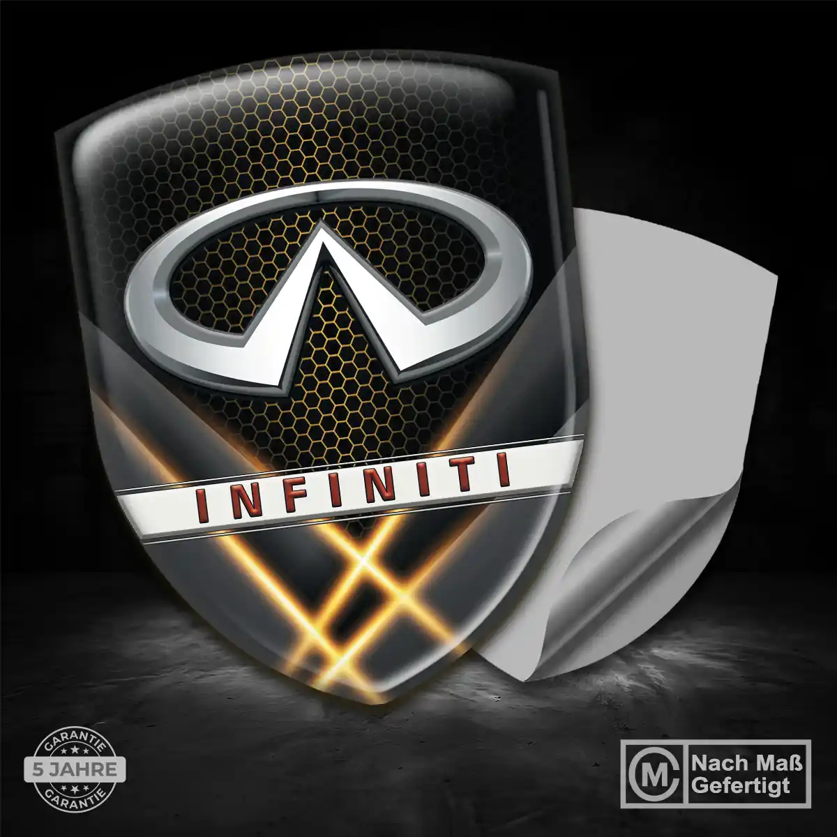 Infiniti Aufkleber Embleme Silikon Spitzenqualität