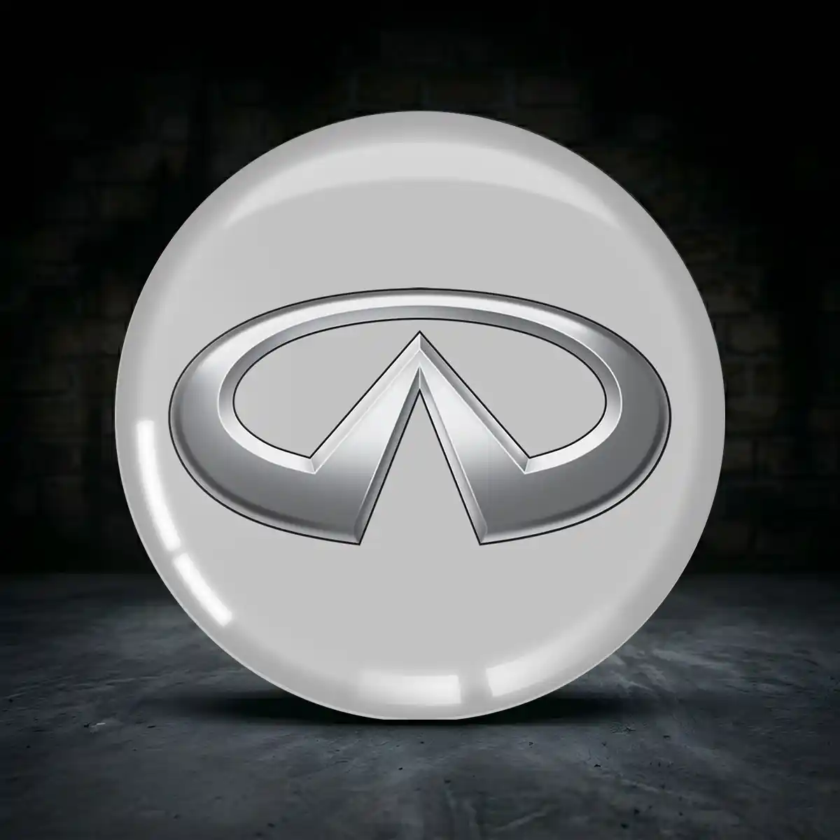 Infiniti Aufkleber Felgenemblem Silikon Stilvolles Design