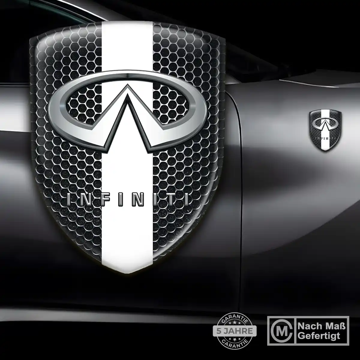 Infiniti Aufkleber Interieurdesign