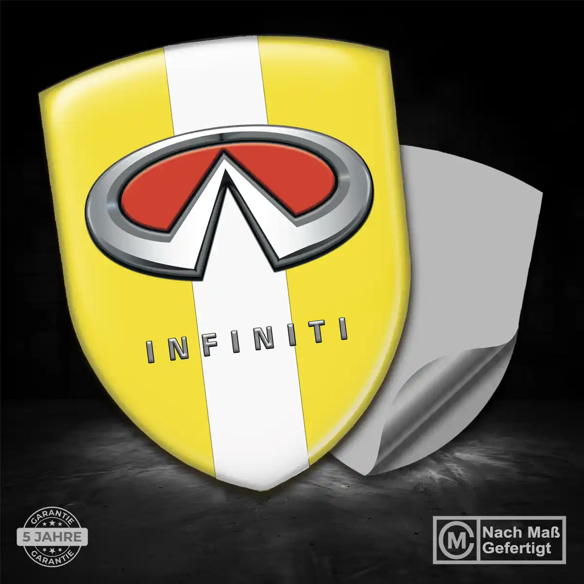 Infiniti Aufkleber Silikon Embleme Auto Limitierte Auflage