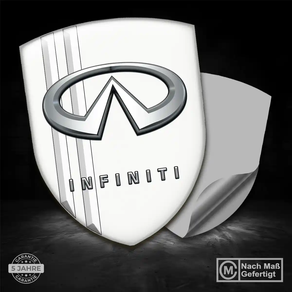 Infiniti Aufkleber Silikon Embleme Auto Luxus-Edition
