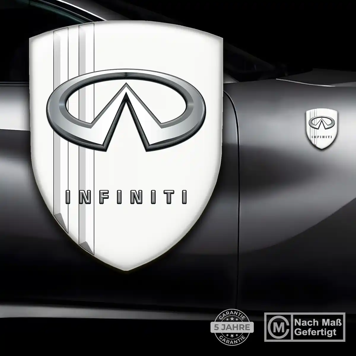 Infiniti Aufkleber Silikon Embleme Auto Luxus-Edition