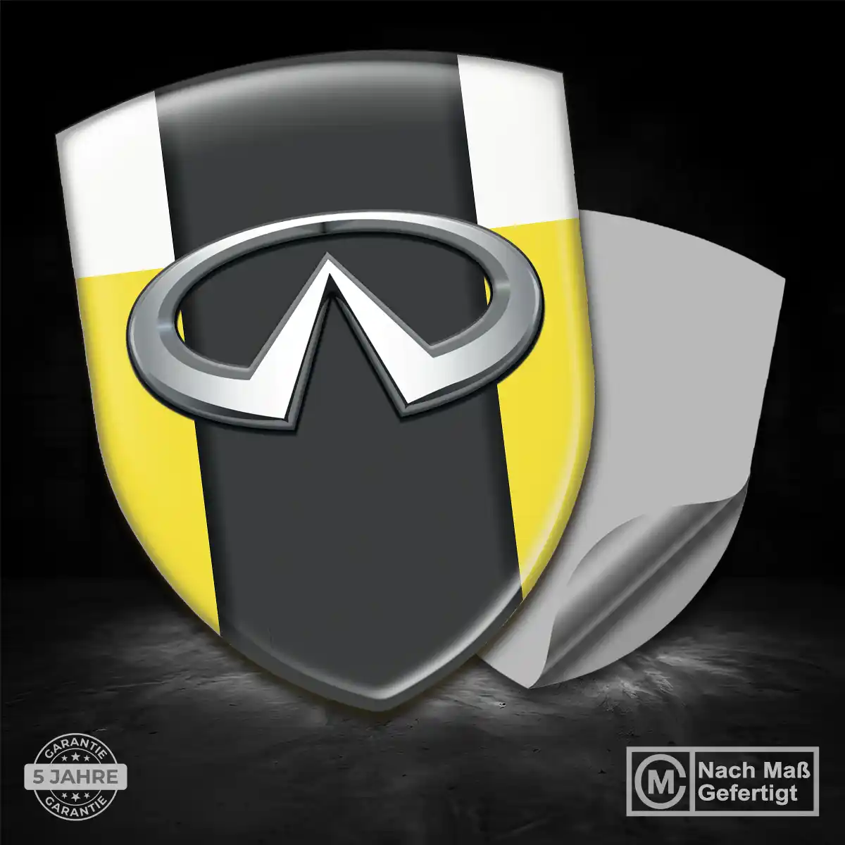 Infiniti Aufkleber Silikon Embleme Auto Modernes Design
