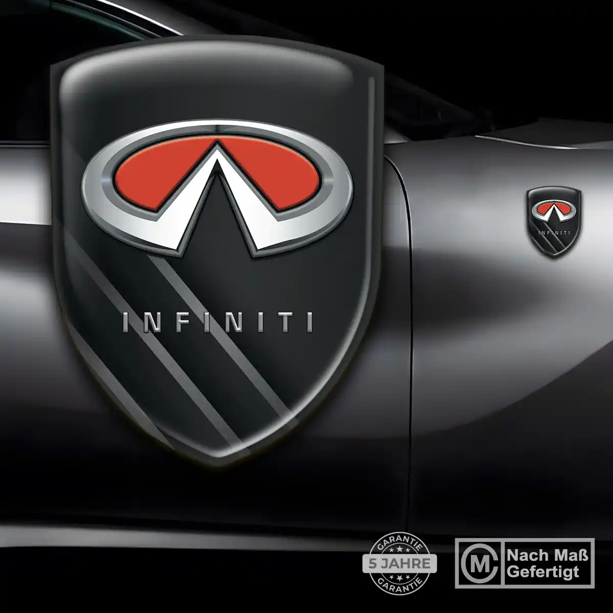 Infiniti Aufkleber Silikon Embleme Erstklassige Qualität