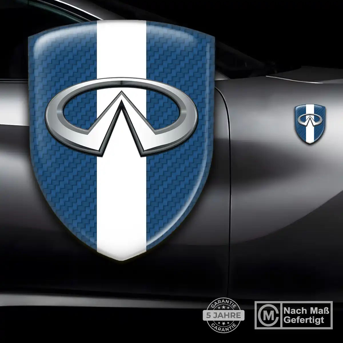 Infiniti Aufkleber Silikon Embleme Luxus-Edition