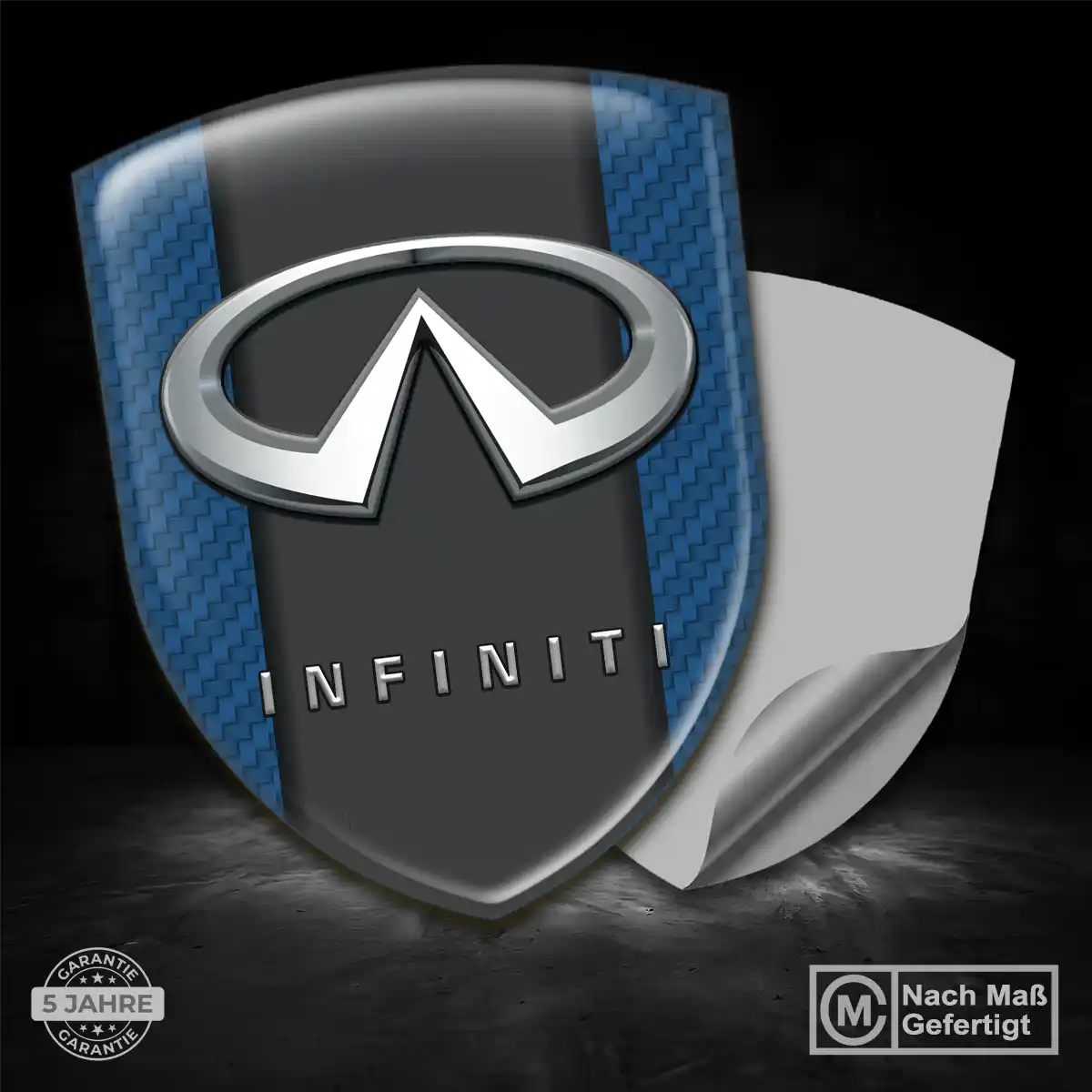 Infiniti Aufkleber Wappen Auto Anspruchsvolles Design