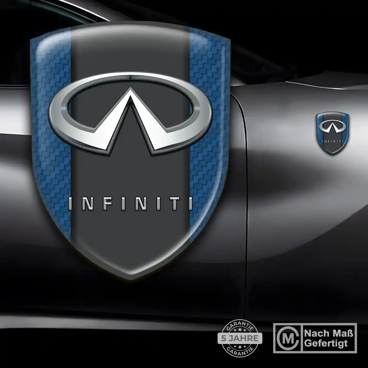 Infiniti Aufkleber Wappen Auto Anspruchsvolles Design