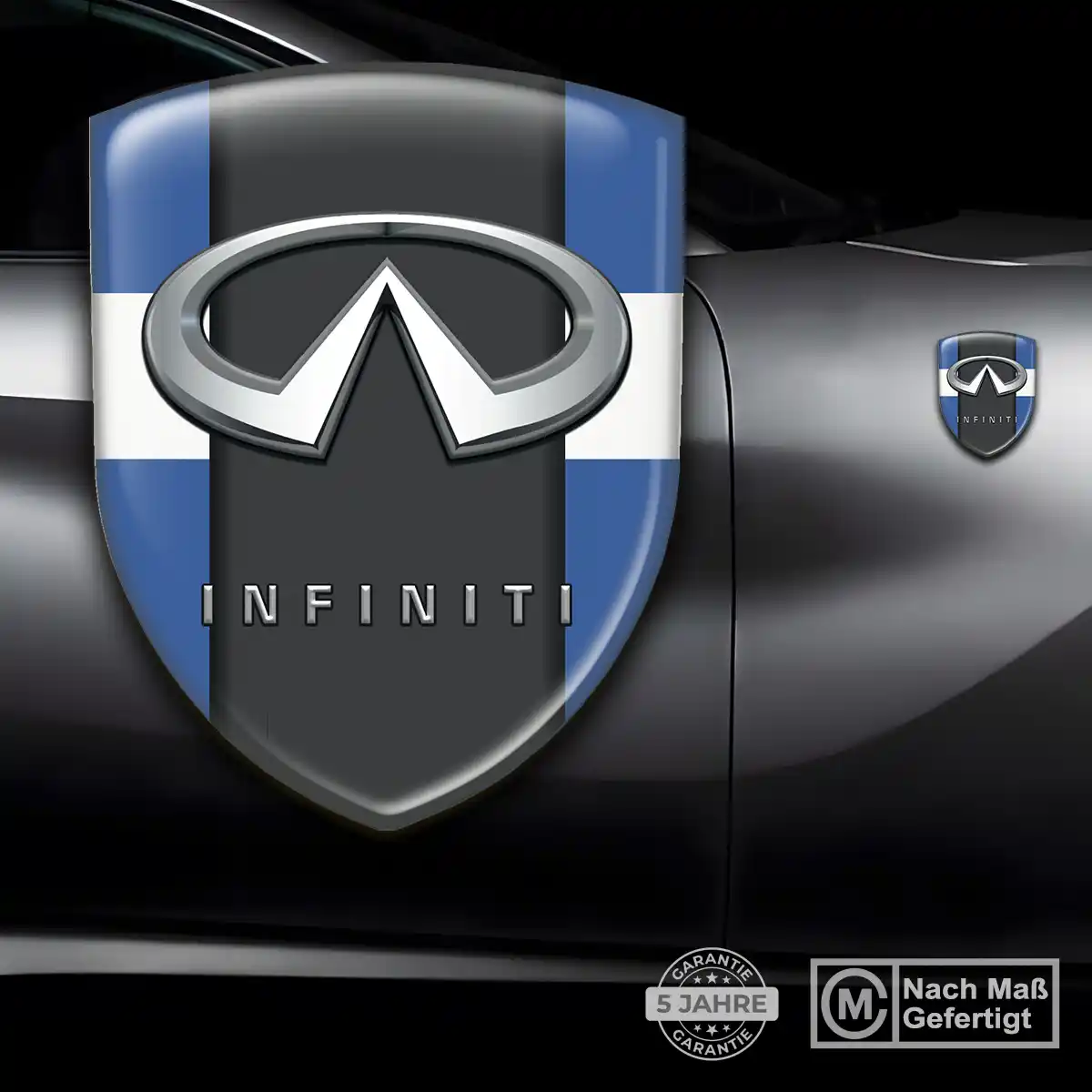 Infiniti Aufkleber Wappen Auto Erstklassige Qualität