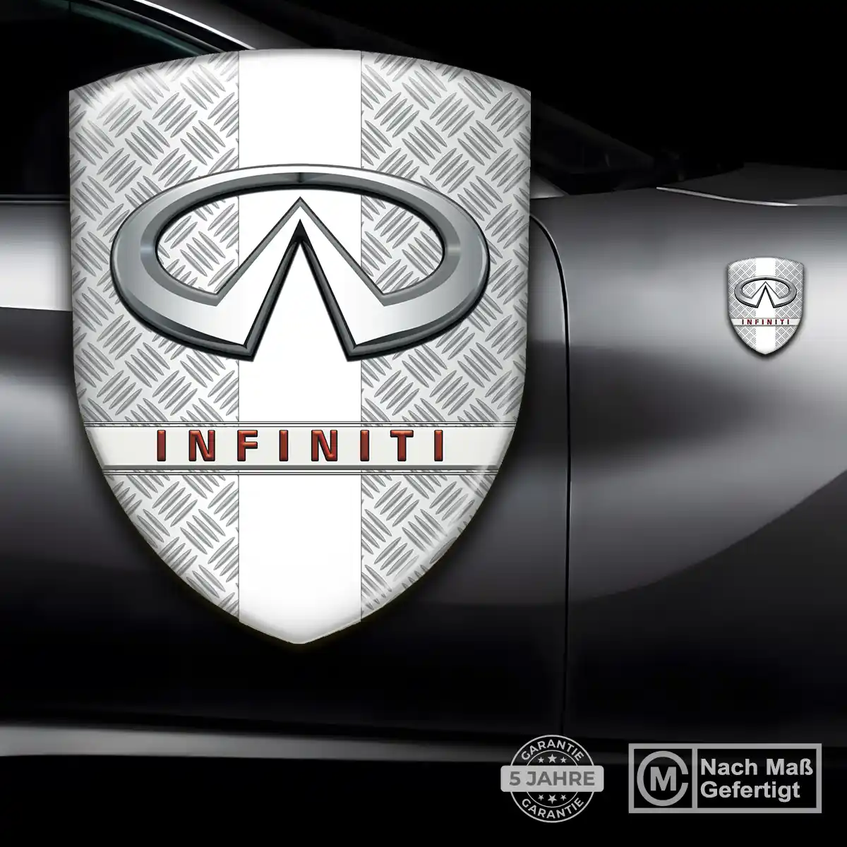 Infiniti Aufkleber Wappen Auto Hohe Qualität
