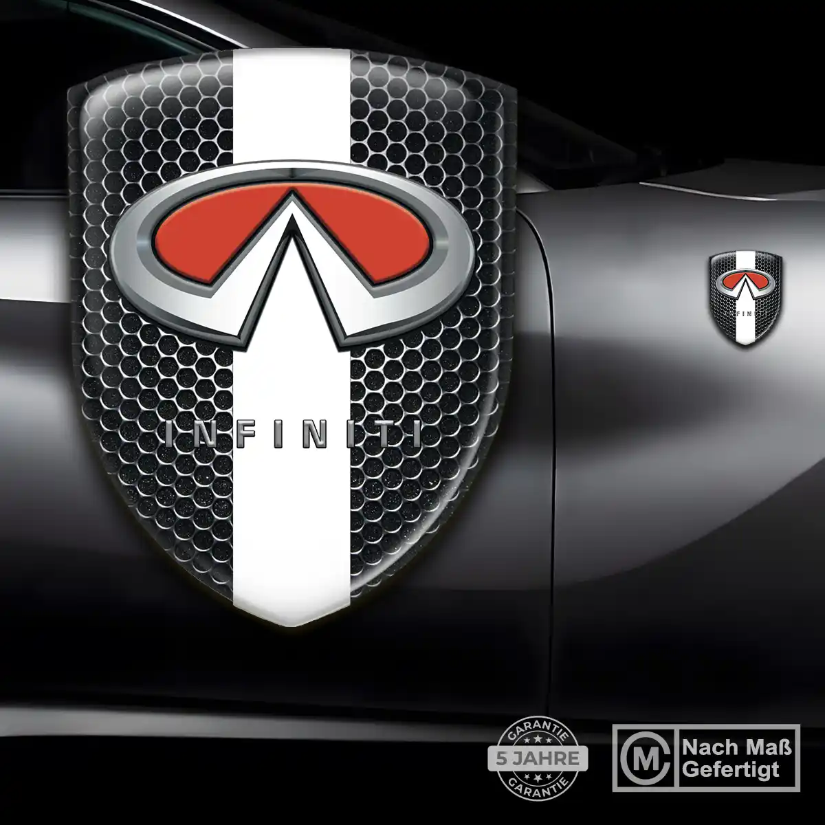 Infiniti Aufkleber Wappen Auto Interieurdesign