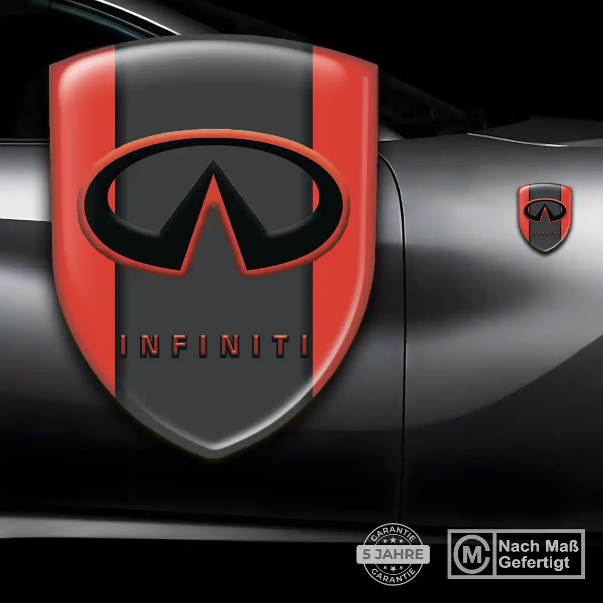 Infiniti Aufkleber Wappen Auto Luxus-Edition