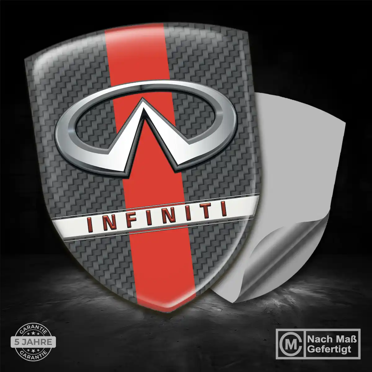 Infiniti Aufkleber Wappen Auto Markenedition